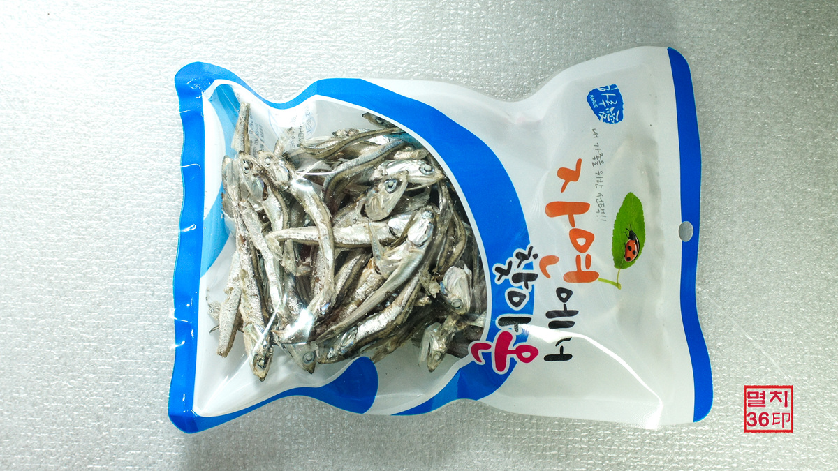 국물용 중멸치,주바,100g 봉지